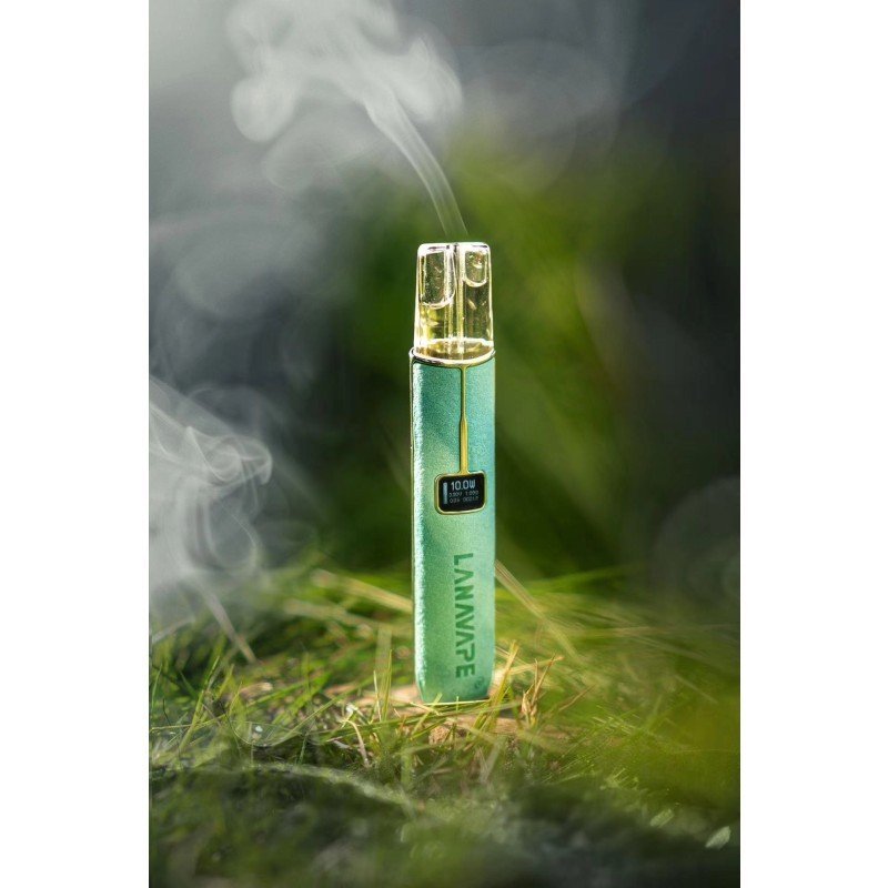 Lana皮革充電式主機 Lanavape電子煙霧化煙桿 液晶螢幕顯示電量:圖片 2
